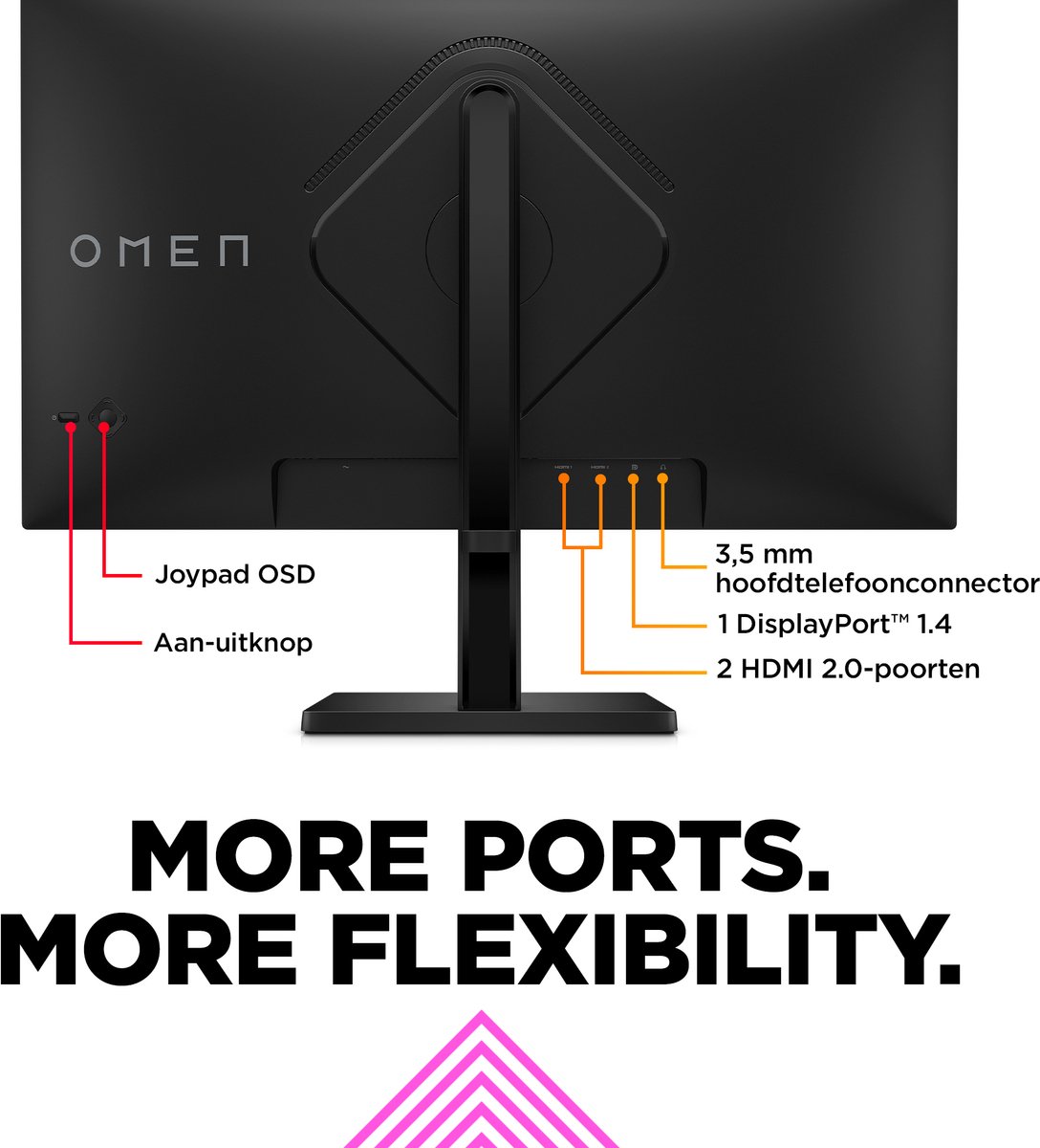 HP Omen 27 Gaming Monitor 165Hz 27 Inch - HP - €153,00