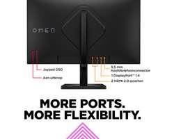 HP Omen 27 - Full HD Gaming Monitor - 165hz - 27 inch