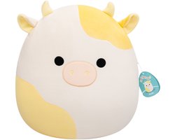 Squishmallows - Large Plush (Bodie - Yellow Spotted Cow) - 40cm Plush