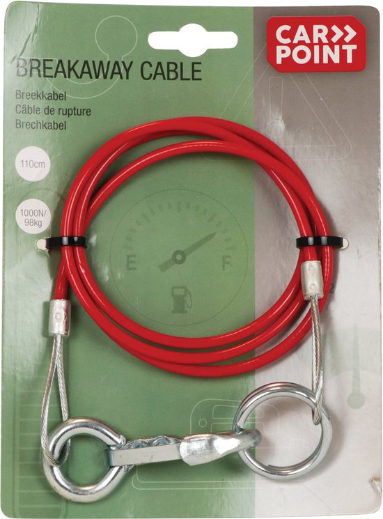 Breekkabel voor oplooprem 110cm 1000N/98kg van Merkloos — afbeelding 4