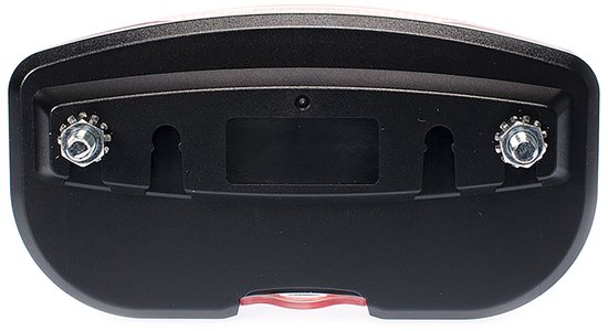 Simson Bagagedrager achterlicht - modern design - krachtige LED - spatwaterdicht - verstelbare montage 50-80 mm — afbeelding 4