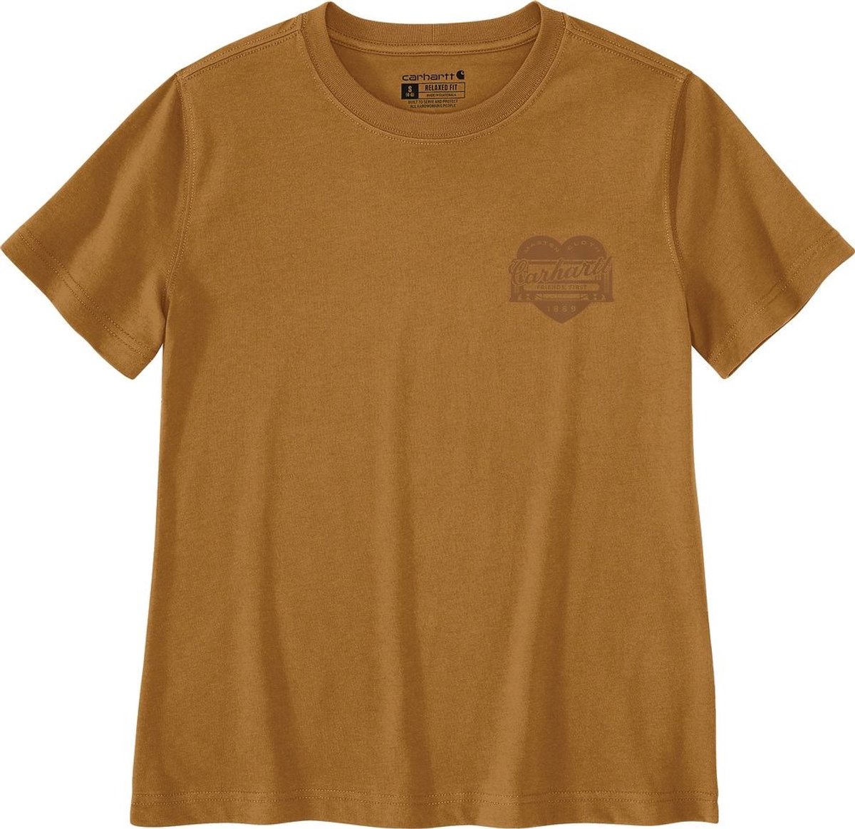 Carhartt Dames Irvine Relaxed Her 'it' Heart T-shirt 107534