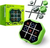 GiiKER Tic Tac Toe Bolt Game - 3-in-1 draagbare puzzelgameconsole - Draagbare reisspellen voor educatieve en geheugengroei - Fidgetspeelgoed bordspellen voor kinderen en volwassenen - Verjaardagscadeaus voor alle leeftijden