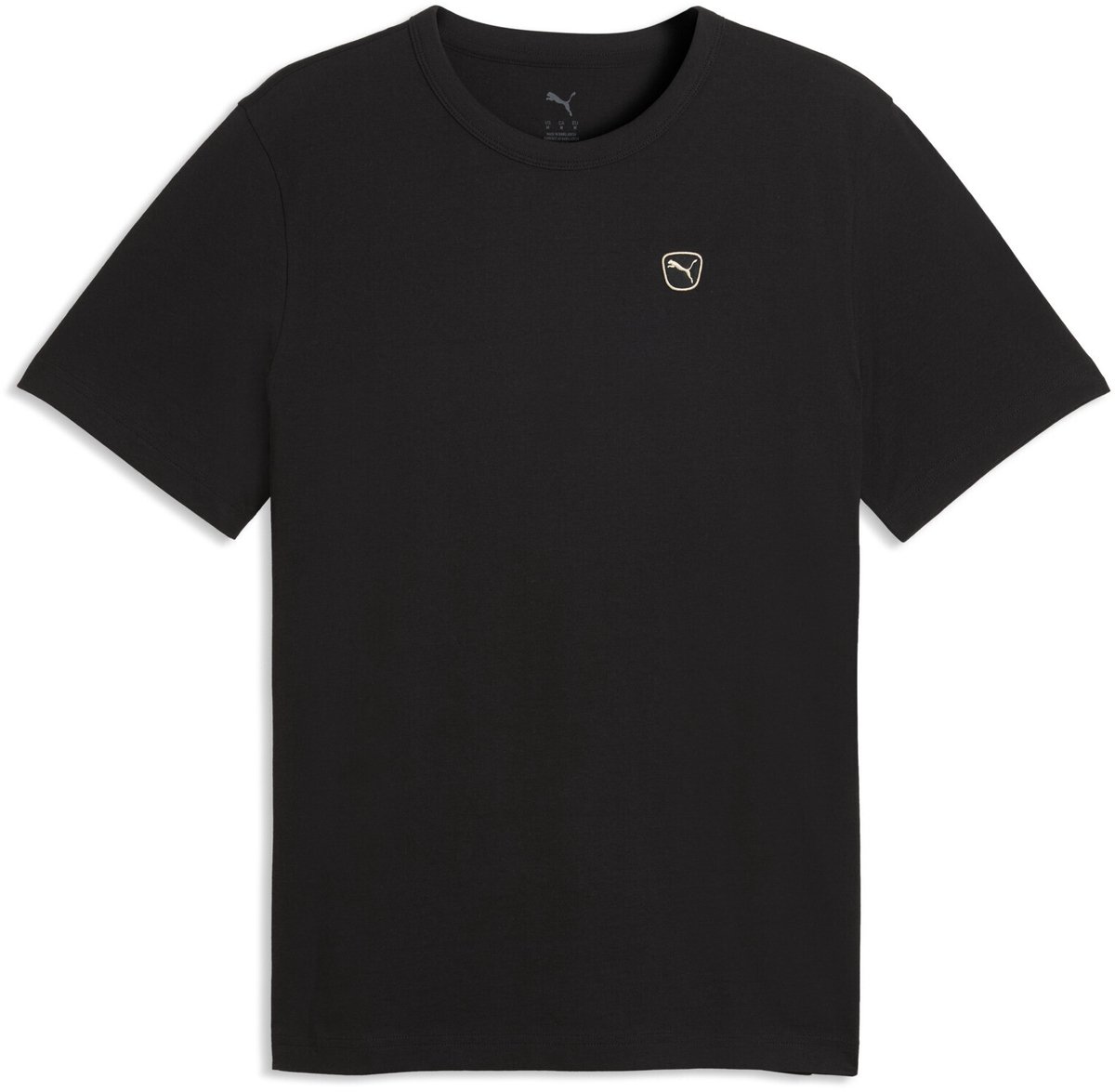 T-shirt Puma Ess Elevated Zwart