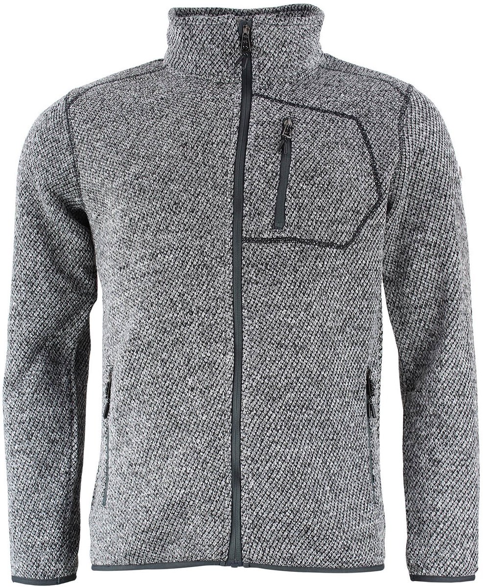 Polaire met volledige rits Peak Mountain Capino Grijs