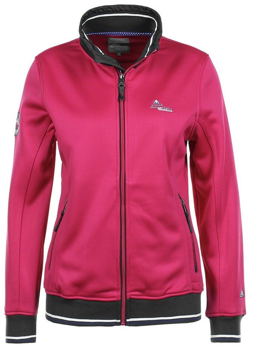 Dames fleecejack Peak Mountain Acreen Fuschia