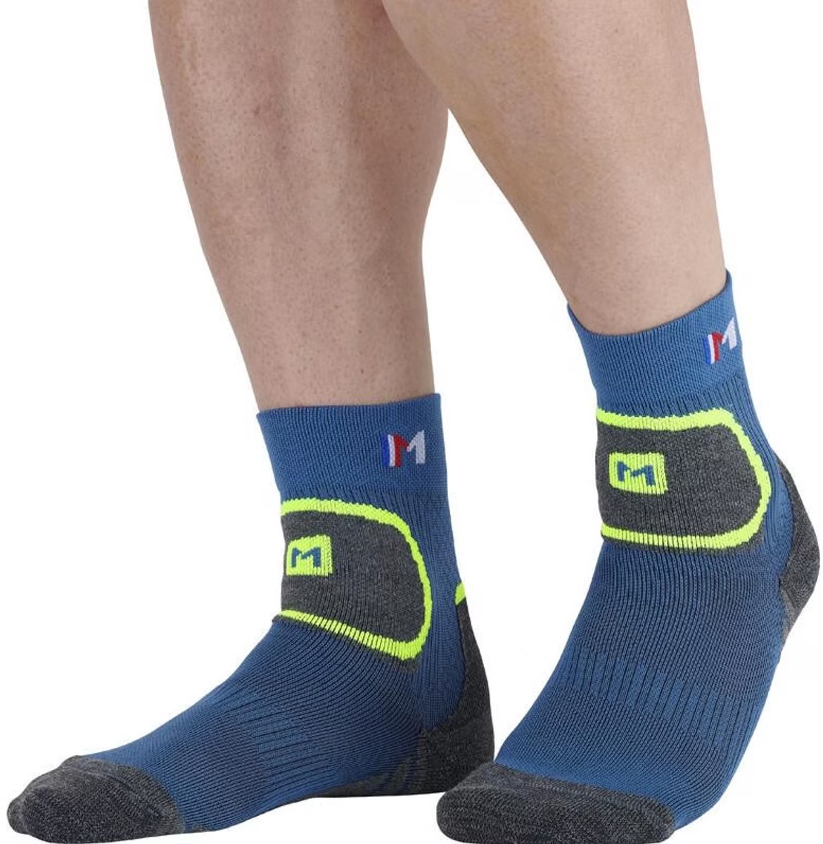 Sokken Monnet Mid Perf Blauw