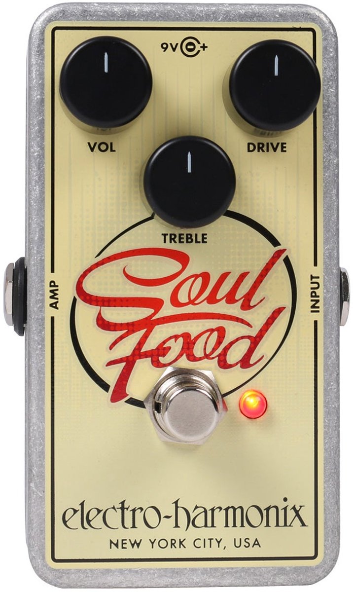 Electro Harmonix Soul Food Distortion/Fuzz/Overdrive - Distortion voor gitaren