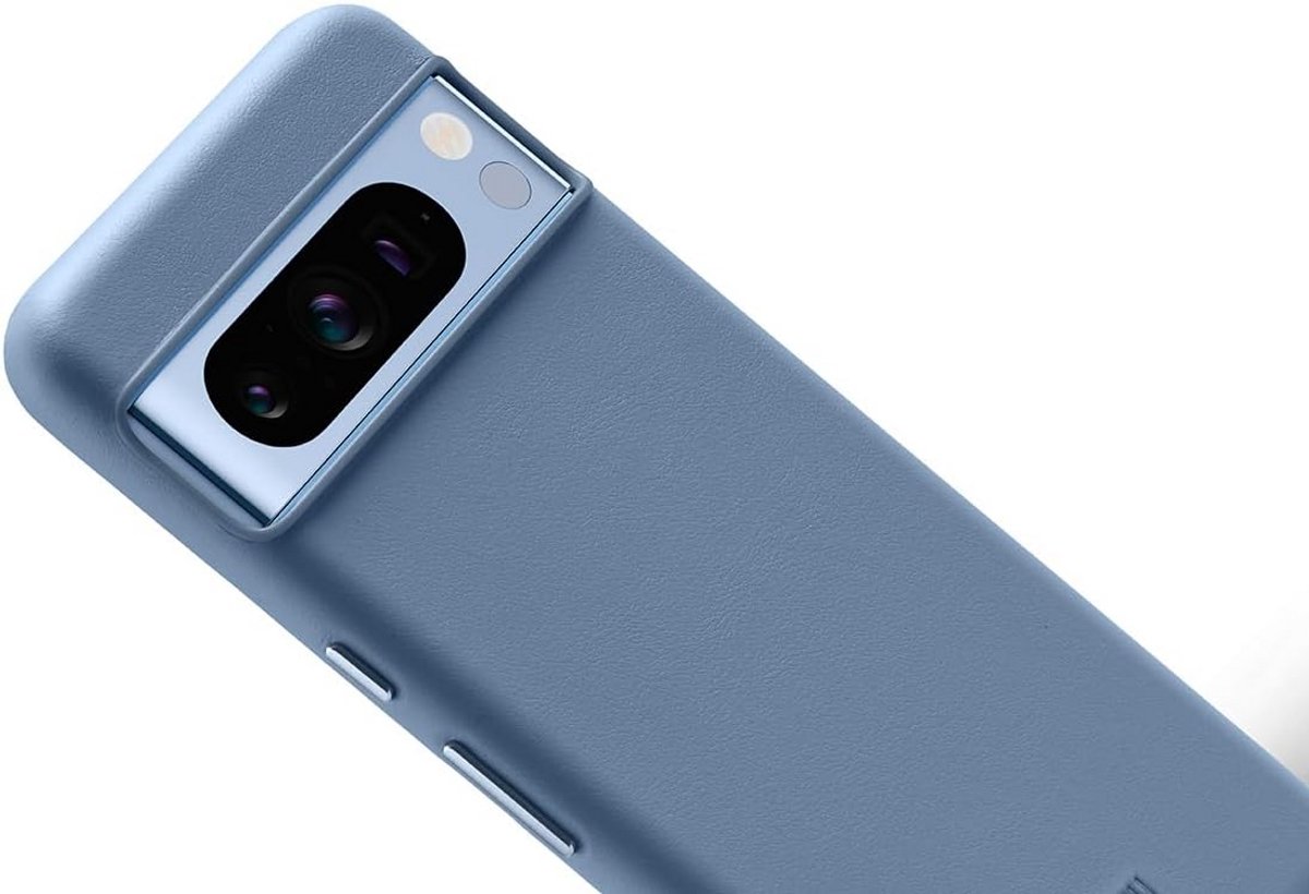 Hoogwaardige Leren Telefoonhoes voor Pixel 8 Pro - Dunne Bescherming