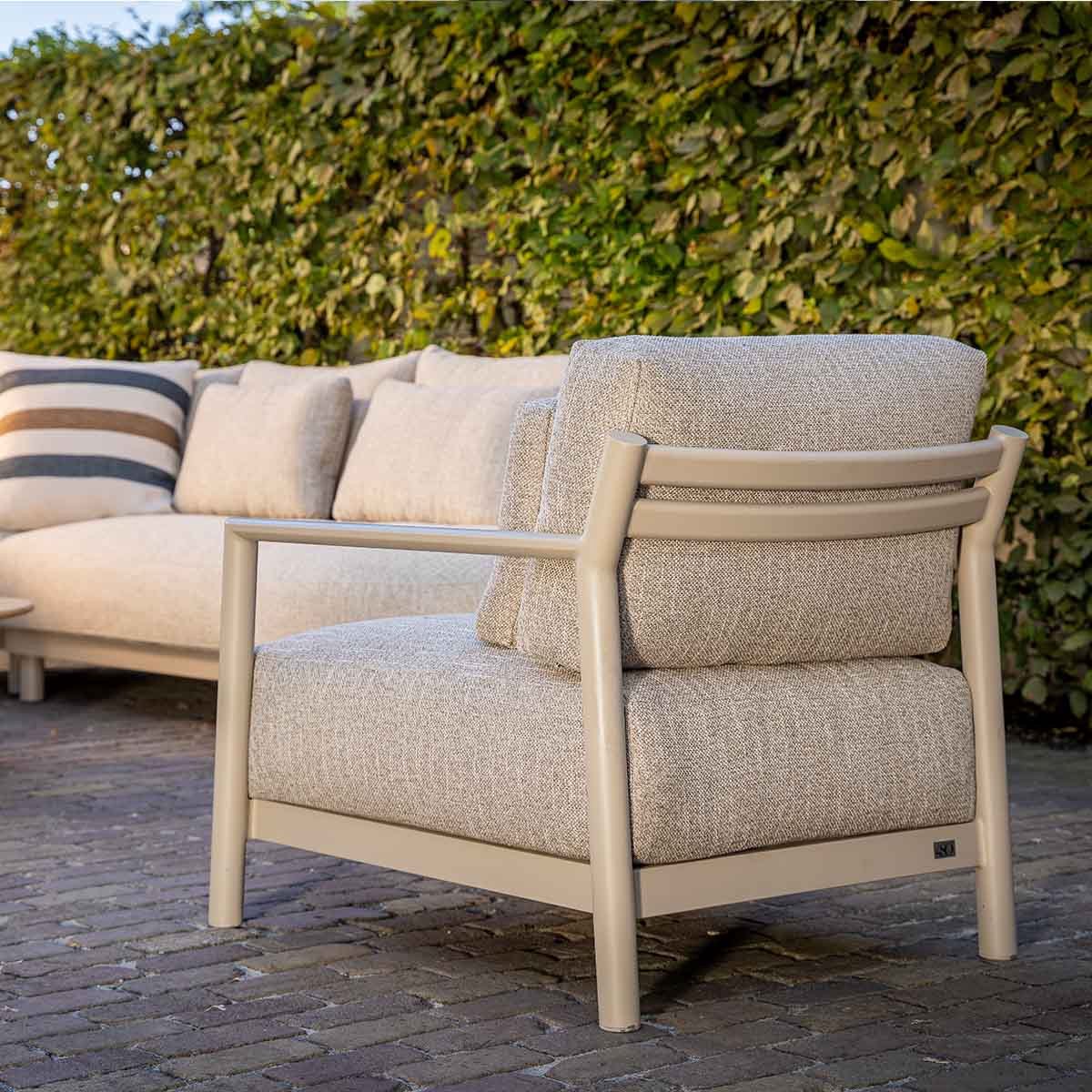 4 Seasons Outdoor Mykonos fauteuil lounge - latte
