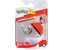 Pokémon - Clip 'N' Go - Minccino with Repeat Ball
