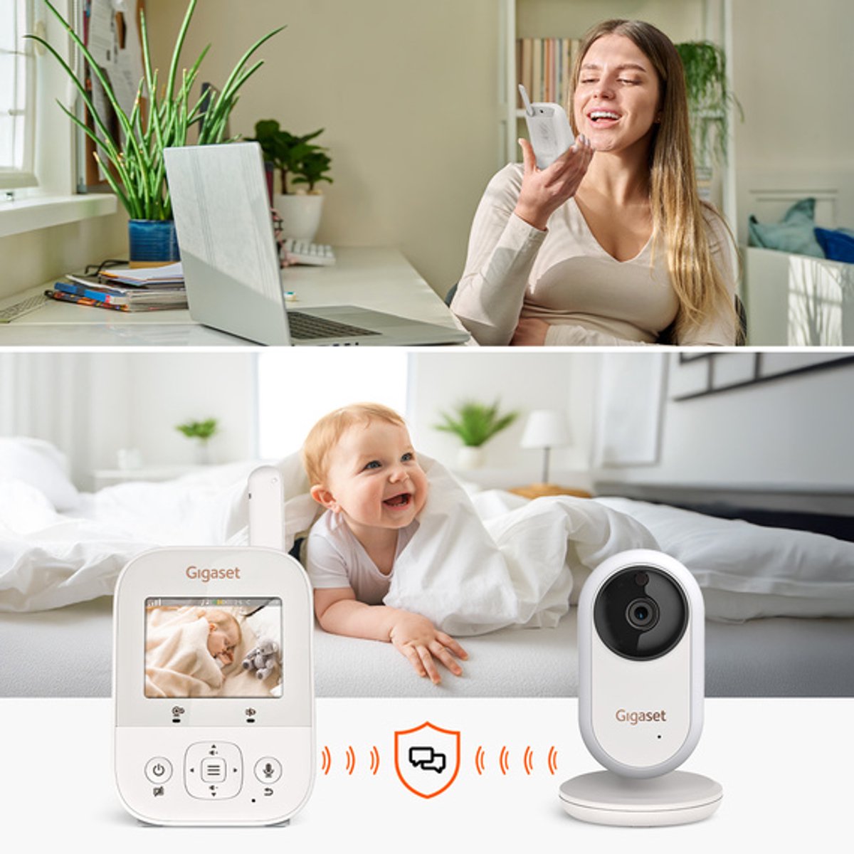 Gigaset BABY 300 Video met 2,8-inch scherm thumbnail 5
