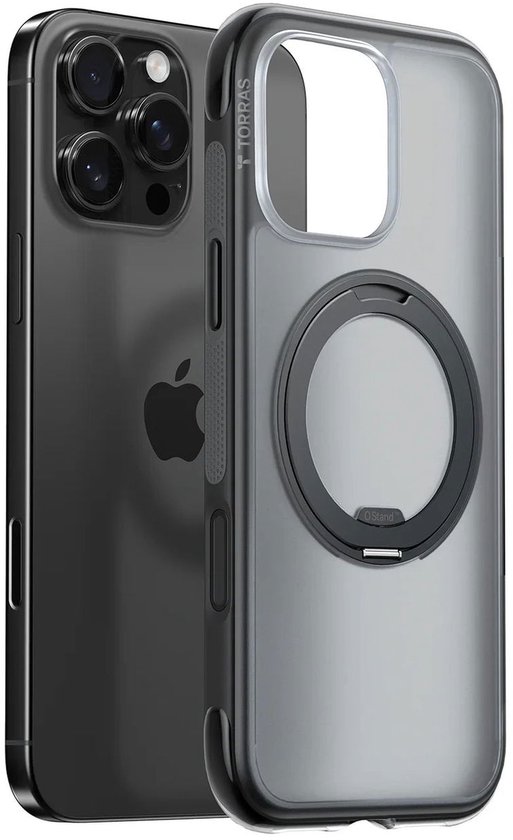 iPhone 16 Pro hoesje zwart met MagS...