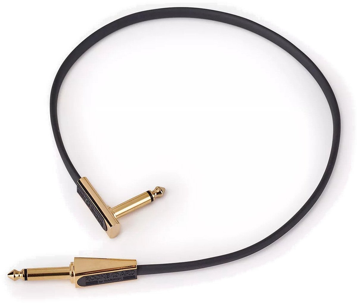 RockBoard Gold Series Flat Looper/Switcher kabel haaks-recht 40 cm