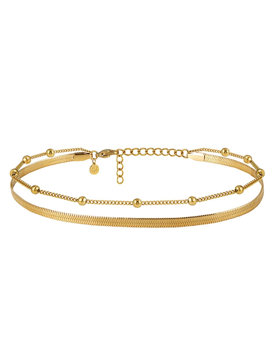 good.designs Enkelketting met meerdere rijen
