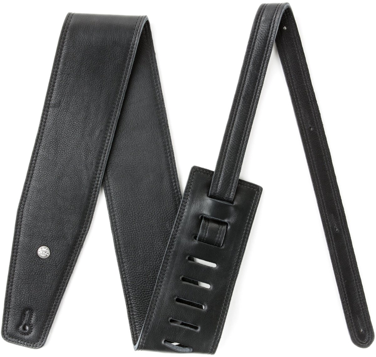 Dunlop BMF16BK BMF Bass Deluxe Lederen Basgitaarband