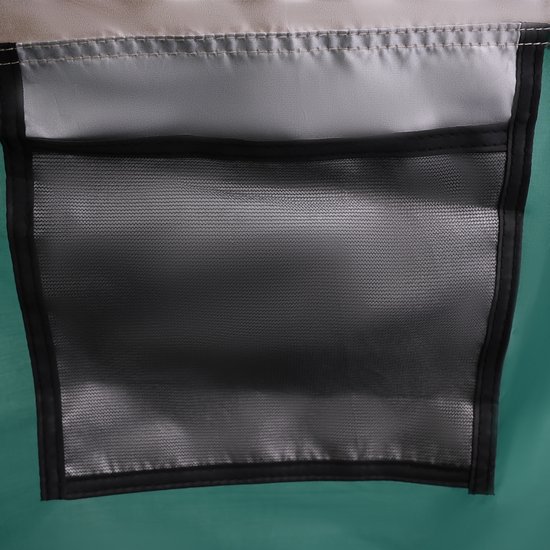 Mila Shop Douchetent - Outdoor - Camping douchetent - Draagbaar - Kleedruimte - Toiletruimte - Stabiel - Antimuggengaas - Waterdicht - 160 x 160 x 240 cm van Mila Shop — afbeelding 4