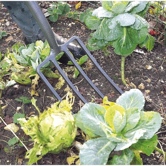 Quvo® Woelvork - Tuinwoeler - Spitvork - Grondwoeler - Tuinklauw - Bodembewerking - Groen/Zwart - ‎19 cm x 9 cm x 100 cm van Merkloos	 — afbeelding 4