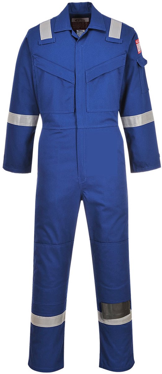 Portwest Vlamvertragend antistatische Overall 350gr FR50 - Korenblauw - S
