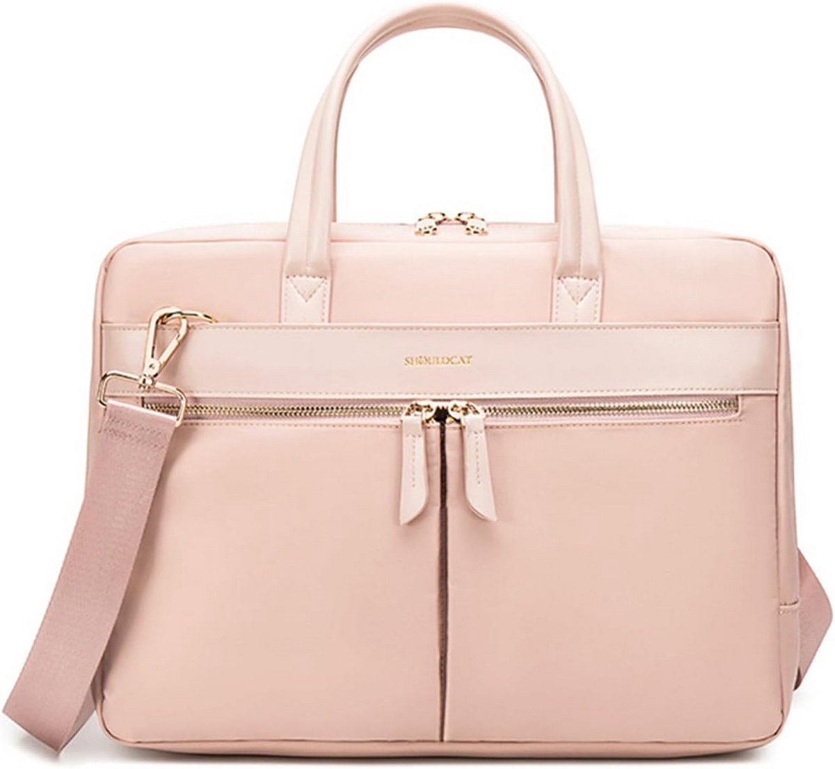 Laptoptas 15-16 inch Dames & Heren Aktetas Schoudertas Werk Tas Waterdicht Lichtgewicht