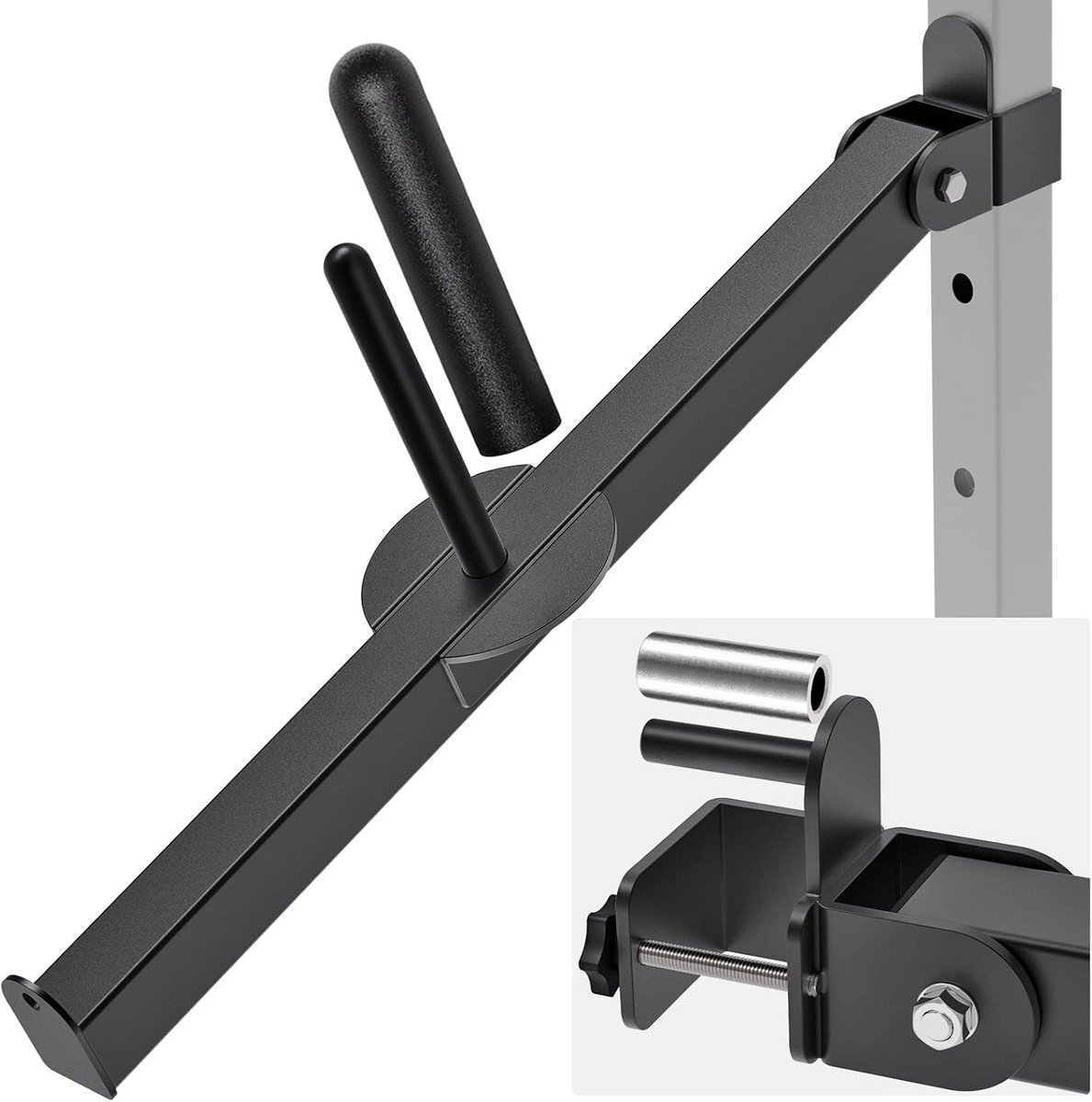 Verstelbare Belt Squat Arm voor Power Cages en Squat Racks