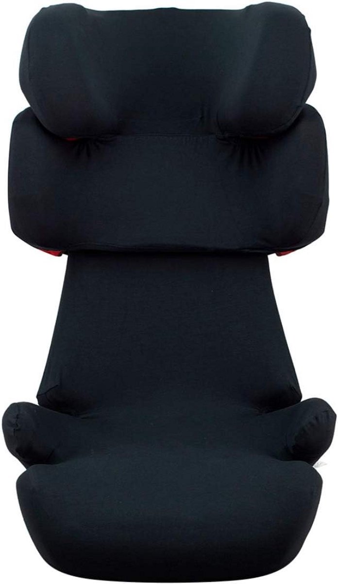 Hoes voor Kinderautostoel Compatibel met Cybex Solution Fix - Zwarte Beschermhoes – foto 5
