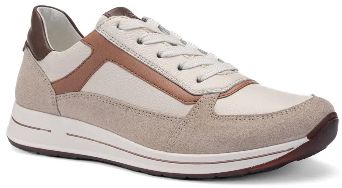 Ara Sneaker Cream-Bruin