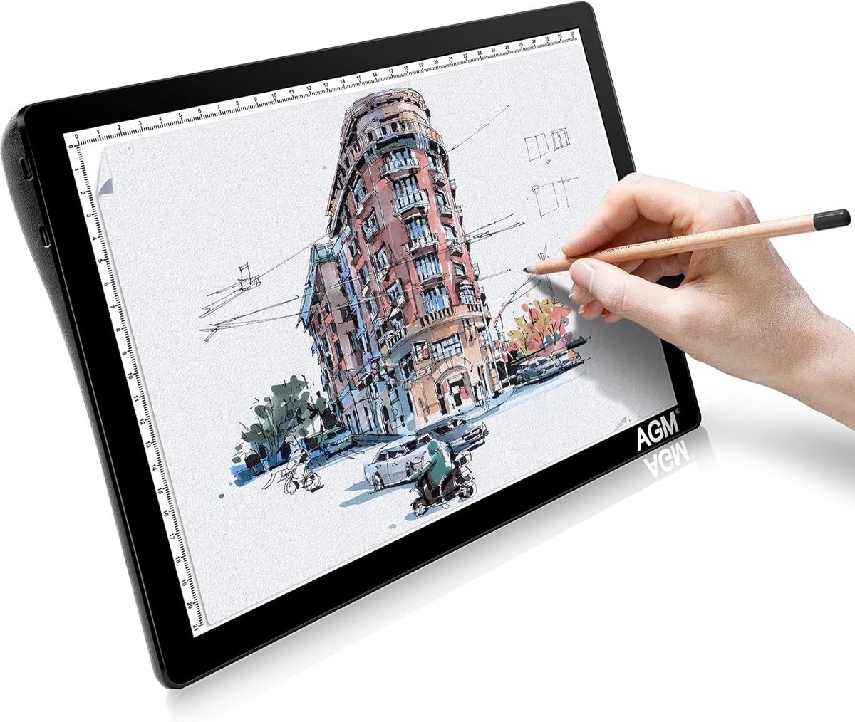 Oplaadbaar A4 LED Lichttablet - Instelbare Helderheid - Ultraslim Tekentafel voor Tekenen en Kalligrafie
