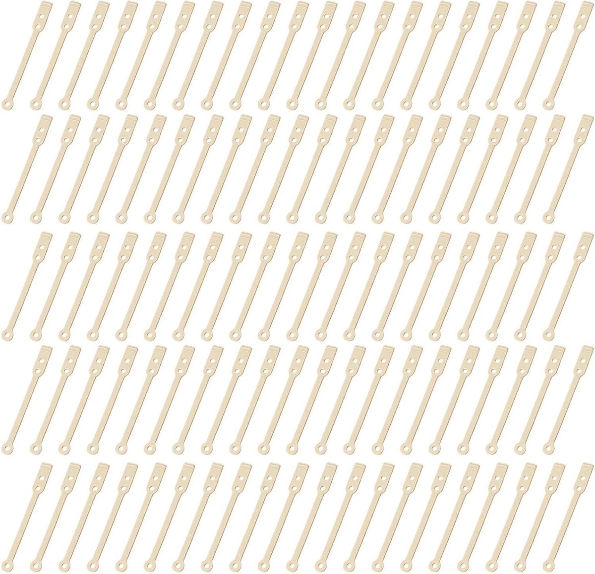 100 delige set kappersgereedschap voor haarstyling - inclusief elastische krullenmakers