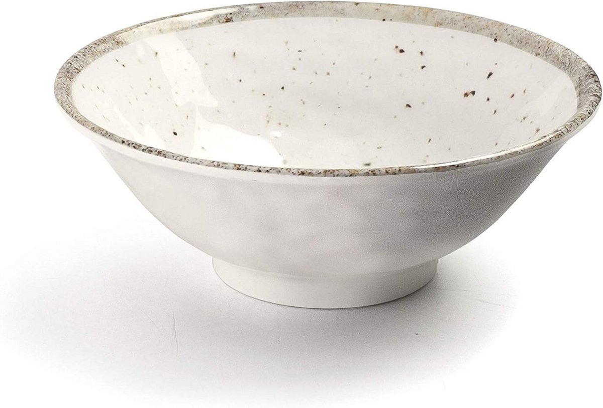 Melamine Saladekom Kegelvormig BPA-Vrij 24.1 cm Groot - Serveerschaal