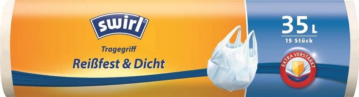Vuilniszakken met trekband 35 liter - Sterke afvalzakken