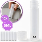 Tuuters Kunststof reageerbuisjes met kurk (natuurkurk), reageerbuisje (100 x ø 21 mm), 25 stuks