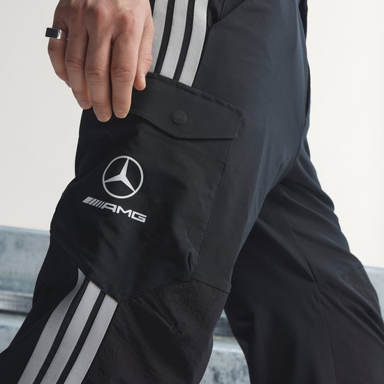 Adidas Performance Mercedes - Amg Petronas Formula 1 Team Mechanics Broek - Heren - Zwart van adidas Performance — afbeelding 2