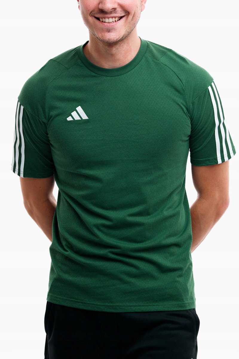 adidas Sportshirt Heren Tiro 23 – Katoen Groen