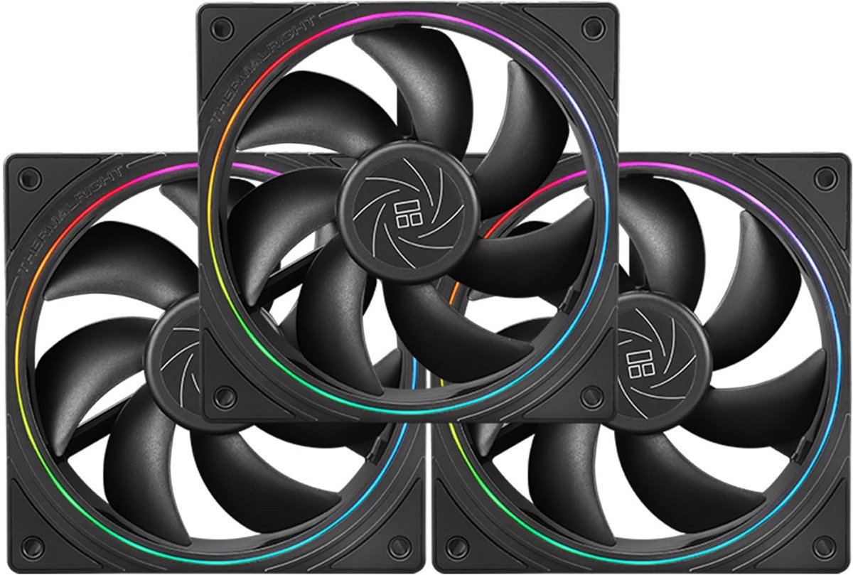 Stille Behuizingskoeler 120mm PWM ARGB Computer Ventilator met S-FDB Lagers