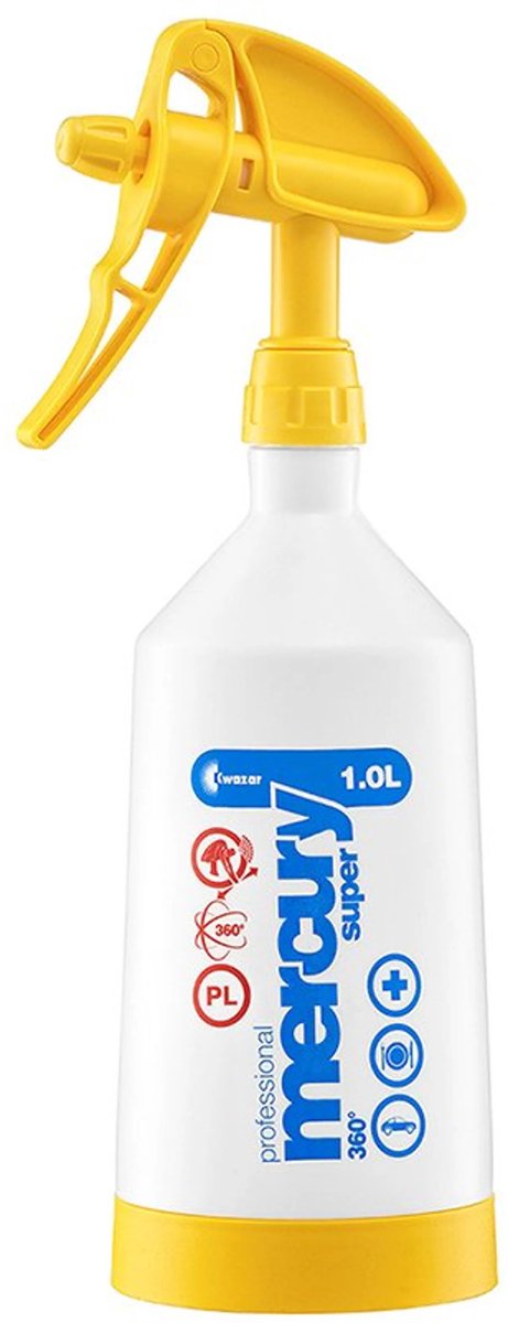 Kwazar Mercury Super 360 Pro+ Gele Sprayer - 1 liter