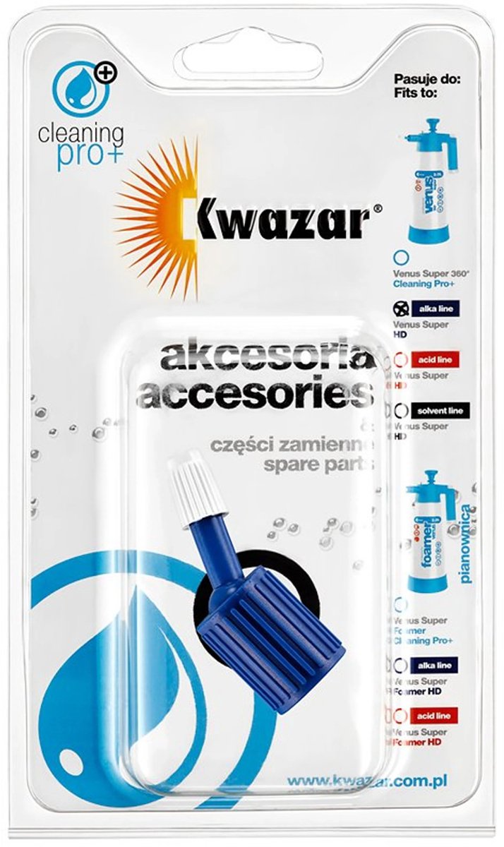 Kwazar Eindstuk voor Venus Super HD Alkalische Drukspuit