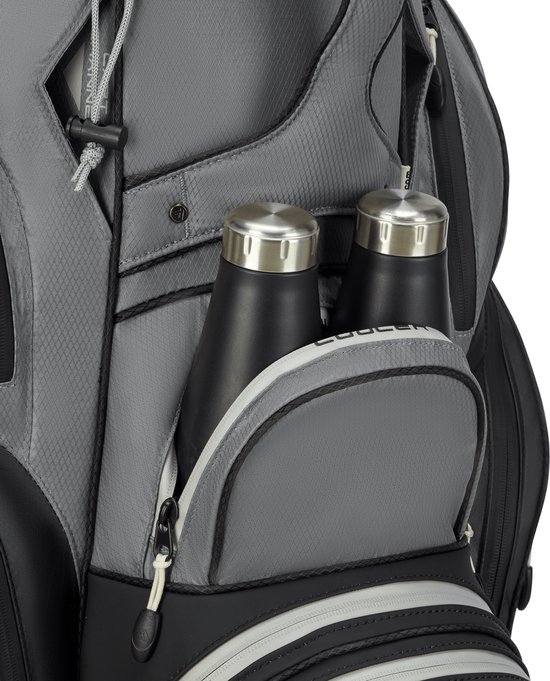 Big Max Drilite Silencio 3 - Stille Golftas - Cartbag - Waterafstotend - 14 dividers - Zwart Grijs van Merkloos — afbeelding 4