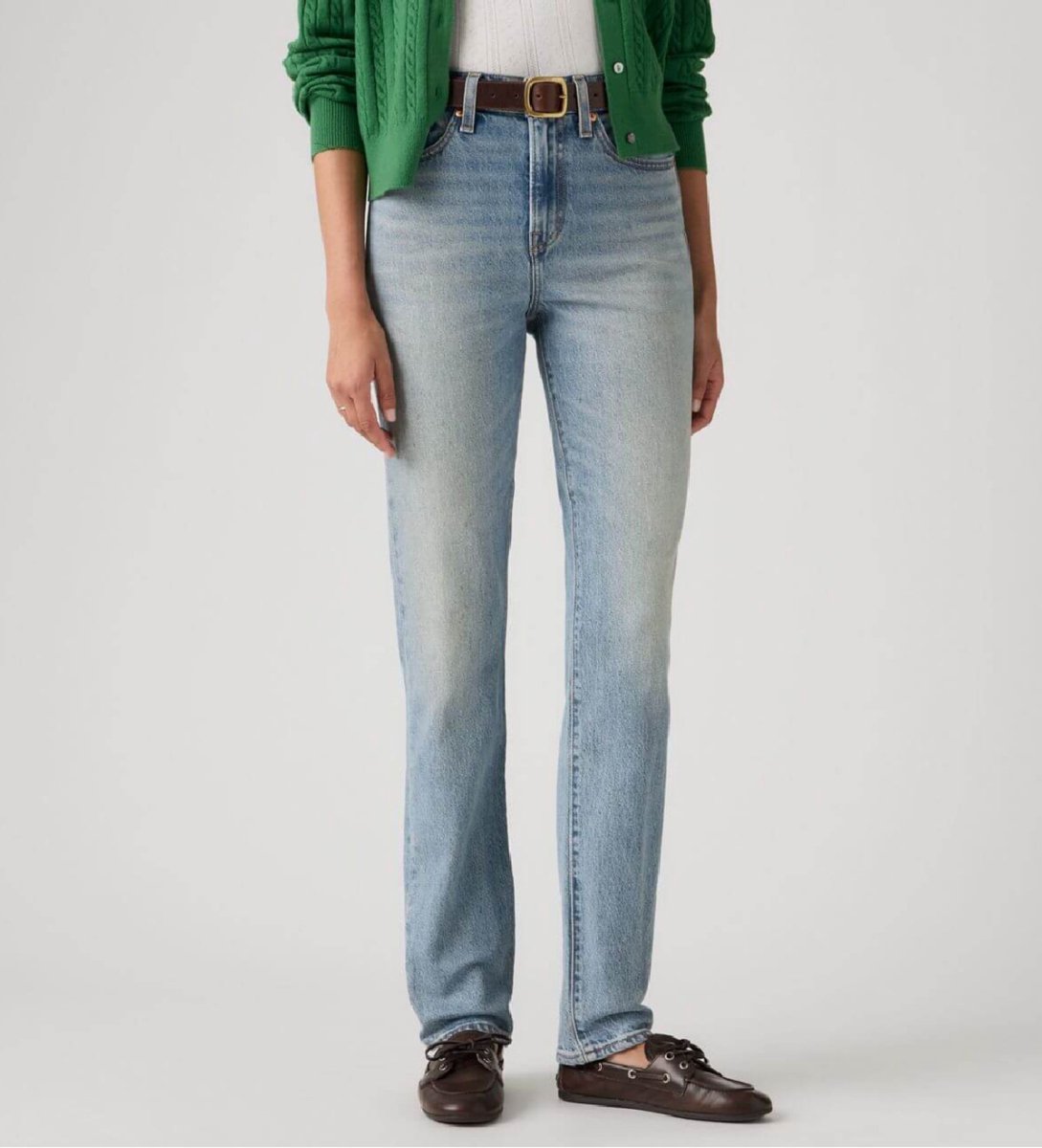 Levi’s Wedgie Slim Jeans Blauw