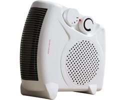 Elektrische Ventilator Kachel Staand en Plat Draagbaar met 2000W Vermogen