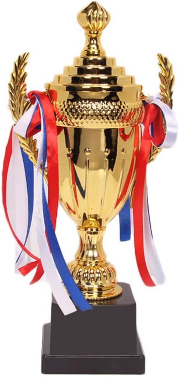 Grote Gouden Bekertrofee voor Competities en Sporten - Inclusief Lint