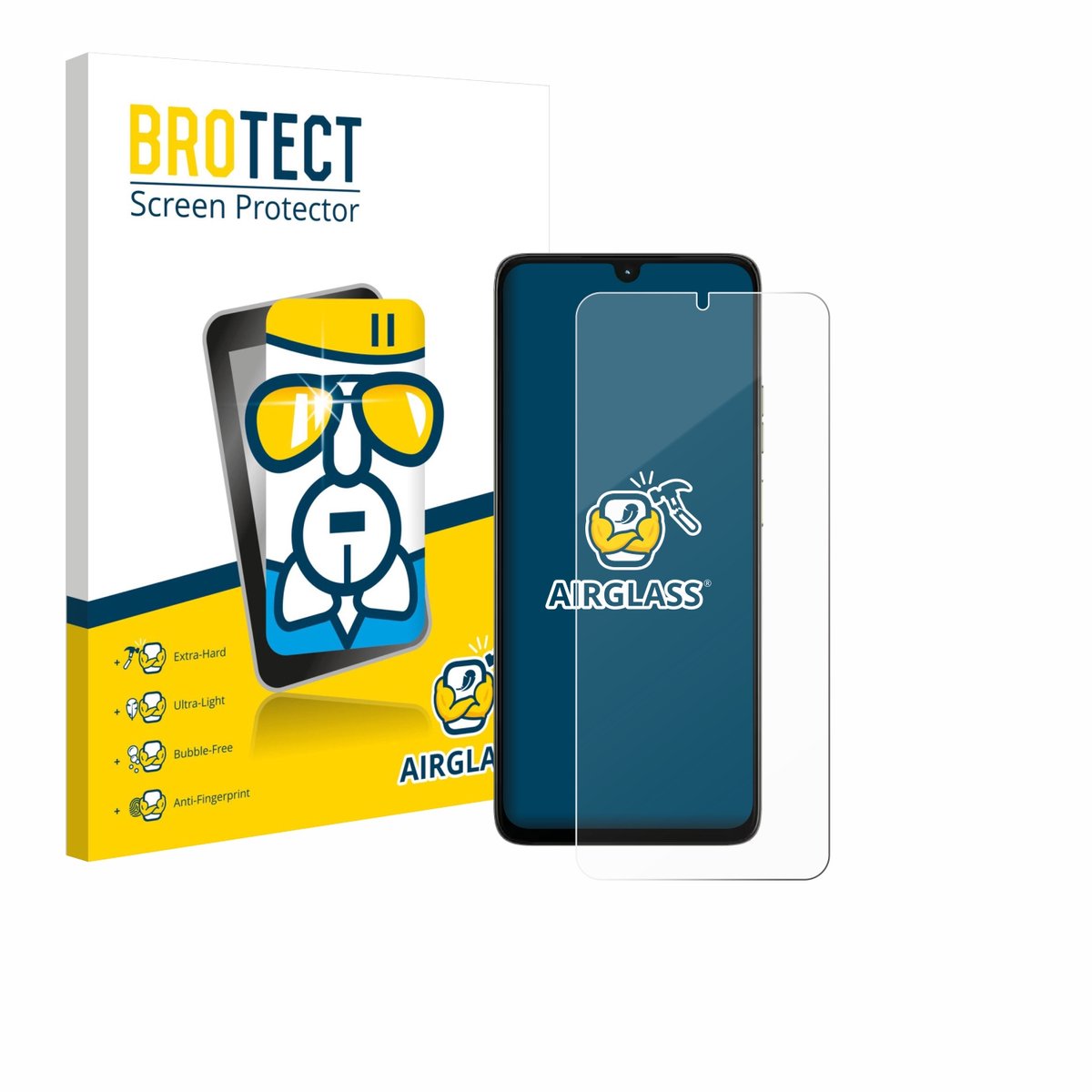 Screenprotector voor Motorola Moto G06 Beschermglas transparant