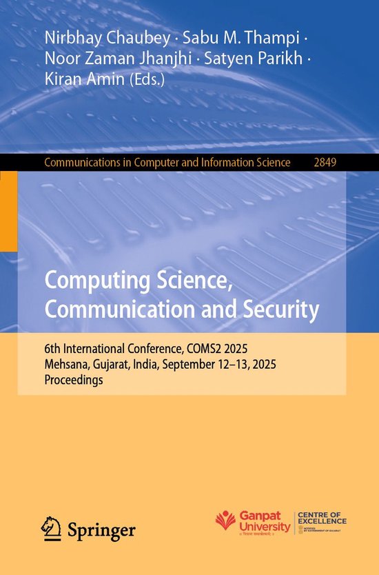Springer Nature Proceedings excluding Computer Science - Com ... - cover