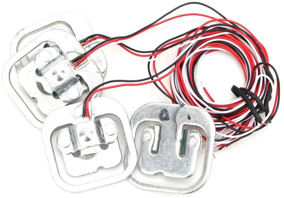 Set: 4x 50kg Precisie Weegsensor met HX711 A/D-Converter Module