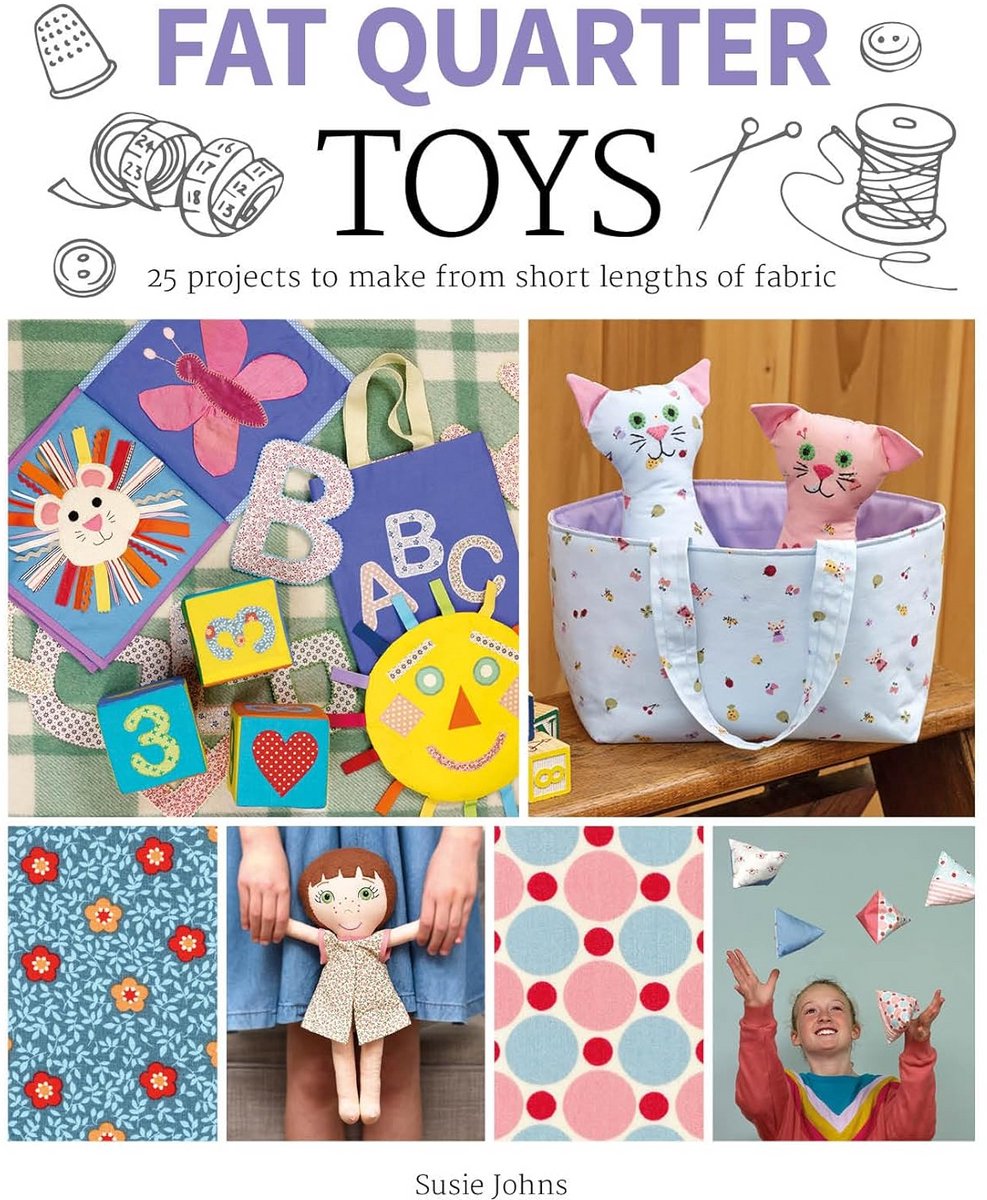 Naaiboek: 25 Projecten voor Kinderen Maken met Stofresten en Fat Quarters