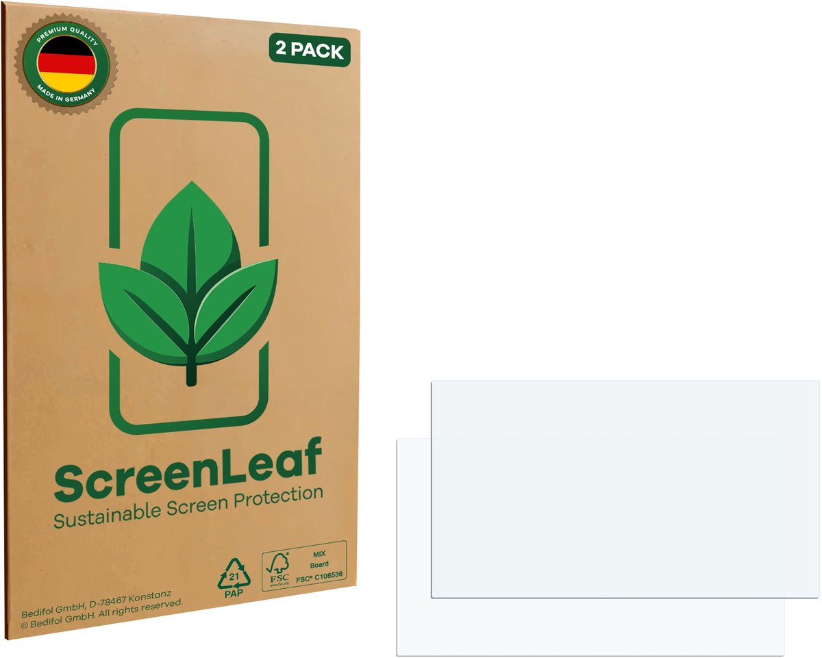 ScreenLeaf - Screenprotector voor Ring Video Doorbell 4 / Doorbell 3 - Duurzame schermbescherming Folie Beschermfolie transparant 2 Stuks – foto 5