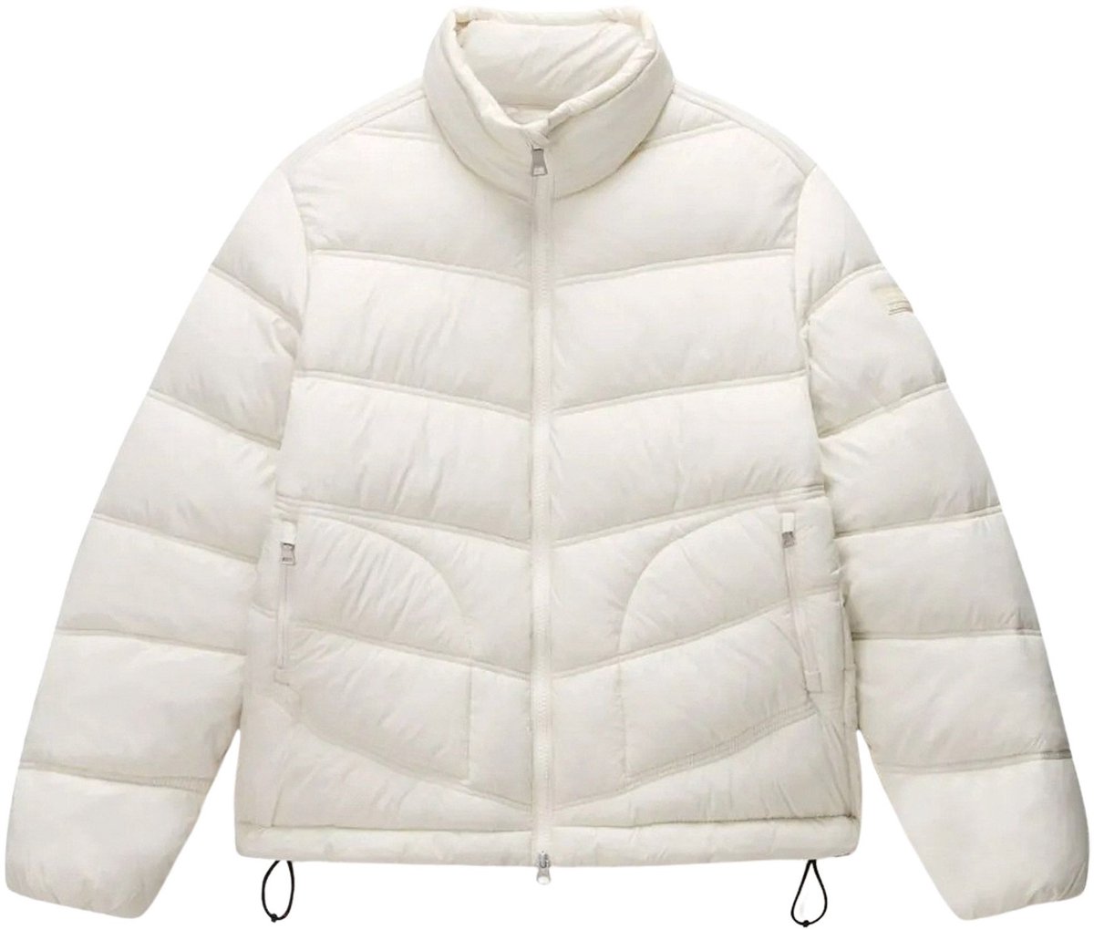 Napapiji A-Ega Short Winterjas Dames Wit