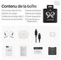 Inhoud van de doos: OpenFit Pro oordopjes, laadcase, USB-C oplaadkabel, handleiding, garantiekaart.