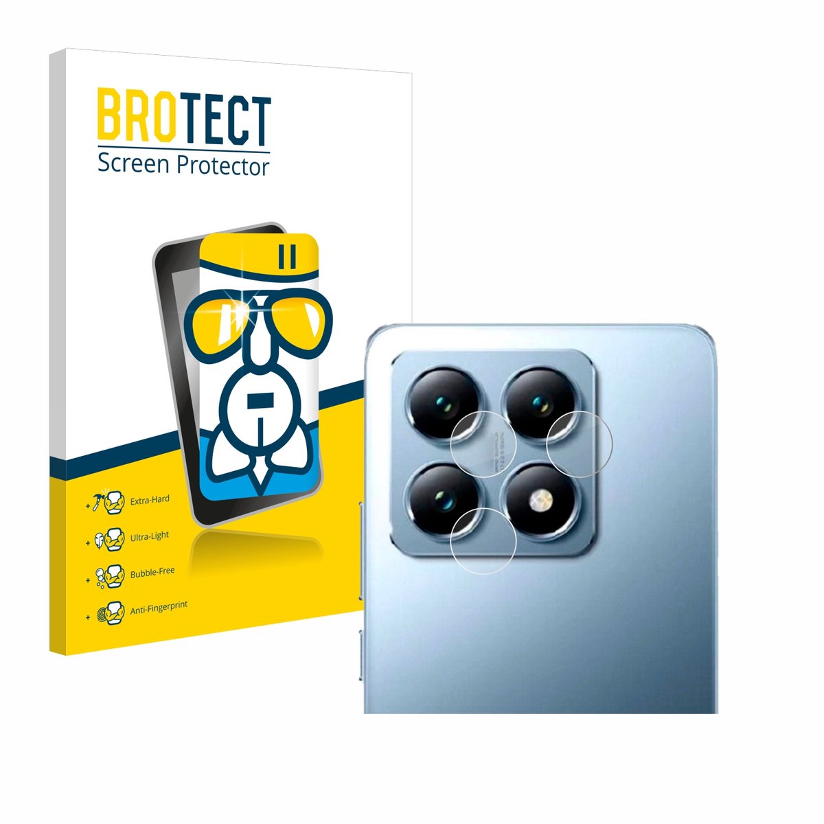 Screenprotector voor Xiaomi 14T Pro (ALLEEN Camera Lens) Beschermglas transparant