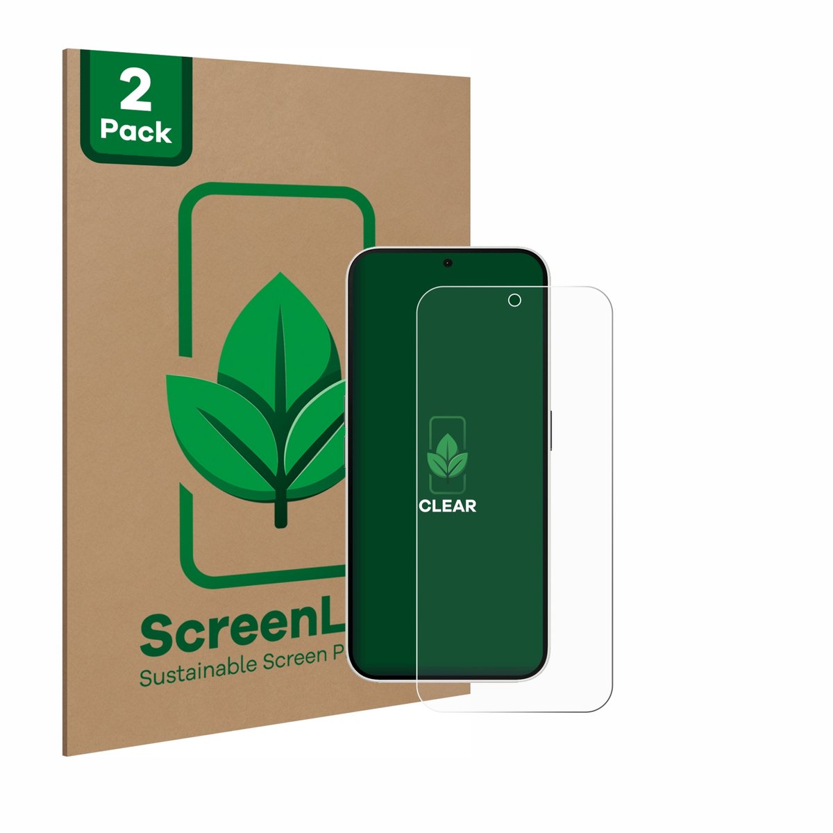 2 Stuks Screenprotector voor Nothing Phone (2a) - Hoogwaardige Beschermfolie transparant